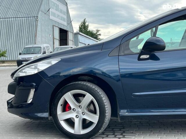 Синій Пежо 308, об'ємом двигуна 1.6 л та пробігом 172 тис. км за 6490 $, фото 1 на Automoto.ua