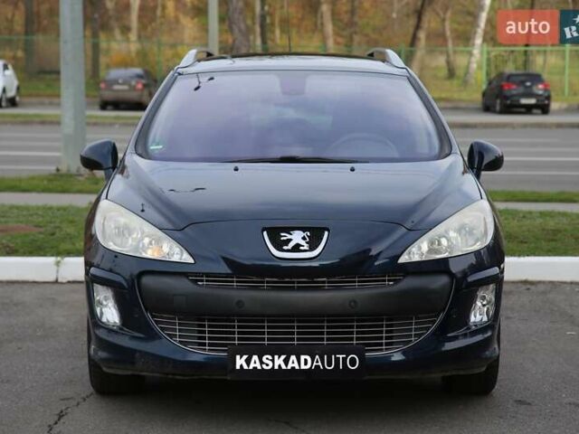 Синий Пежо 308, объемом двигателя 1.6 л и пробегом 250 тыс. км за 6000 $, фото 1 на Automoto.ua