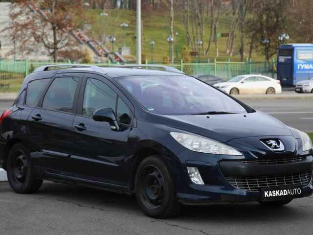 Синій Пежо 308, об'ємом двигуна 1.6 л та пробігом 250 тис. км за 6000 $, фото 2 на Automoto.ua