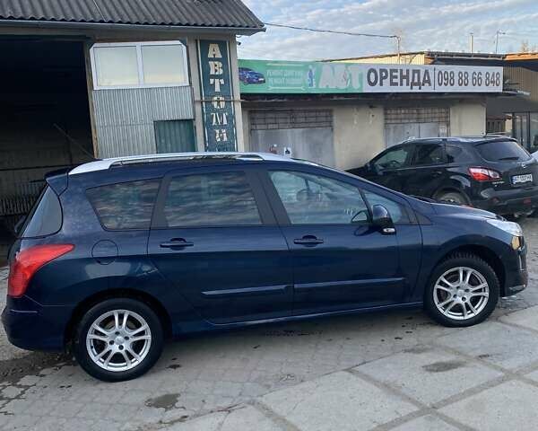 Синій Пежо 308, об'ємом двигуна 1.6 л та пробігом 210 тис. км за 6100 $, фото 1 на Automoto.ua