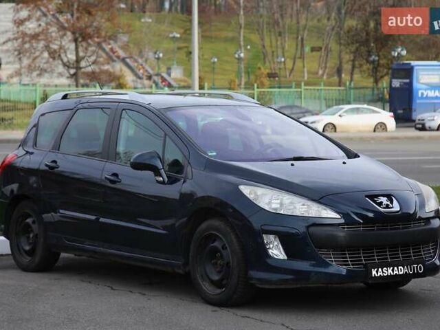 Синий Пежо 308, объемом двигателя 1.6 л и пробегом 250 тыс. км за 6000 $, фото 2 на Automoto.ua