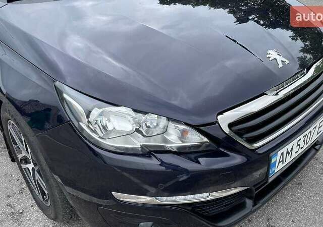 Синій Пежо 308, об'ємом двигуна 1.6 л та пробігом 225 тис. км за 9000 $, фото 15 на Automoto.ua