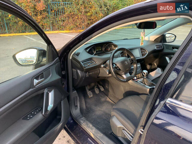 Синий Пежо 308, объемом двигателя 1.56 л и пробегом 236 тыс. км за 7900 $, фото 4 на Automoto.ua