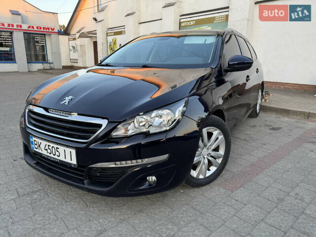 Синий Пежо 308, объемом двигателя 1.56 л и пробегом 193 тыс. км за 11500 $, фото 8 на Automoto.ua