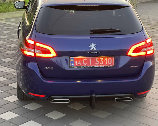 Синий Пежо 308, объемом двигателя 1.6 л и пробегом 185 тыс. км за 10999 $, фото 47 на Automoto.ua