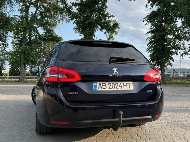 Синий Пежо 308, объемом двигателя 1.6 л и пробегом 270 тыс. км за 8200 $, фото 11 на Automoto.ua