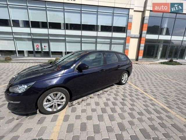 Синій Пежо 308, об'ємом двигуна 1.6 л та пробігом 165 тис. км за 8900 $, фото 2 на Automoto.ua