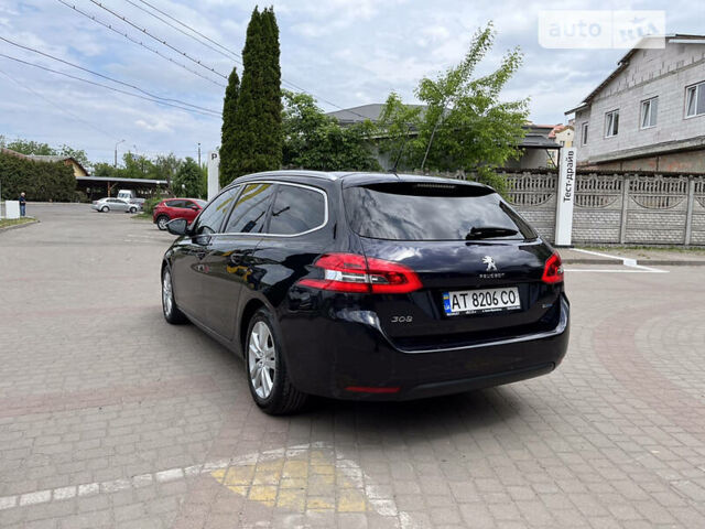 Синій Пежо 308, об'ємом двигуна 1.6 л та пробігом 224 тис. км за 10200 $, фото 7 на Automoto.ua