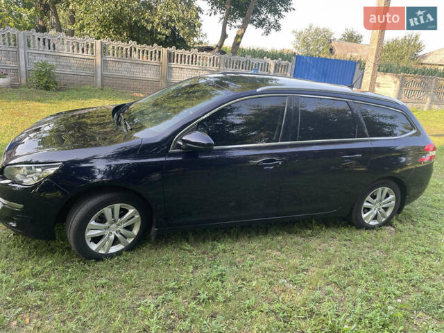 Синий Пежо 308, объемом двигателя 1.56 л и пробегом 253 тыс. км за 9800 $, фото 3 на Automoto.ua