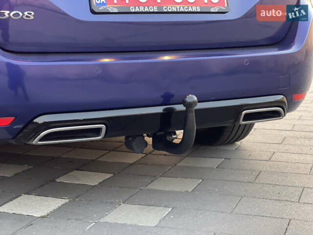Синий Пежо 308, объемом двигателя 1.6 л и пробегом 185 тыс. км за 10999 $, фото 49 на Automoto.ua
