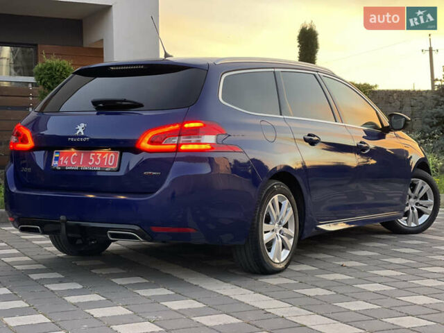 Синий Пежо 308, объемом двигателя 1.6 л и пробегом 185 тыс. км за 10999 $, фото 37 на Automoto.ua