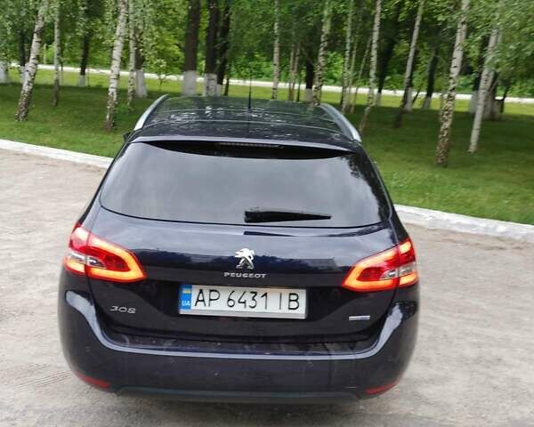 Синий Пежо 308, объемом двигателя 1.6 л и пробегом 260 тыс. км за 8950 $, фото 2 на Automoto.ua