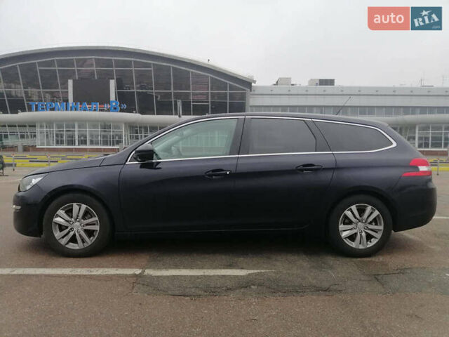 Синій Пежо 308, об'ємом двигуна 1.56 л та пробігом 234 тис. км за 7299 $, фото 1 на Automoto.ua