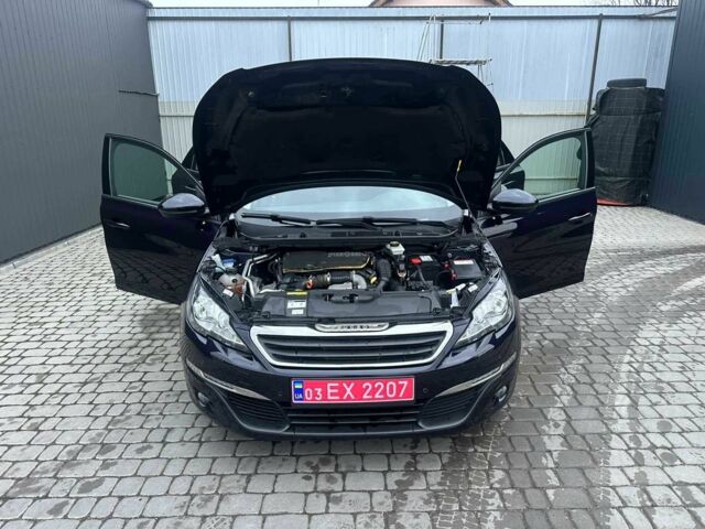 Синий Пежо 308, объемом двигателя 1.6 л и пробегом 262 тыс. км за 10500 $, фото 16 на Automoto.ua