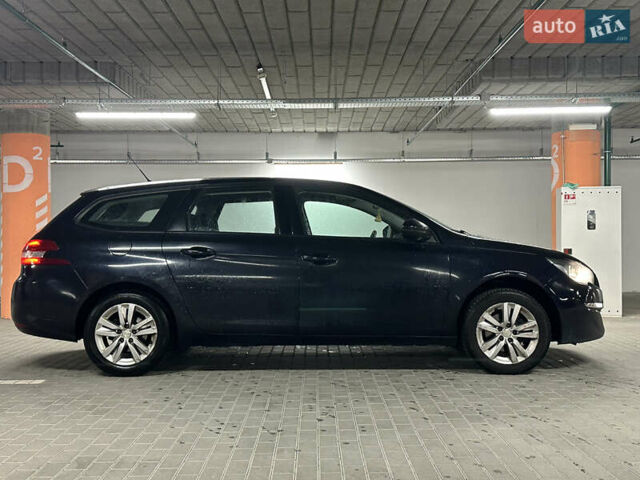 Синий Пежо 308, объемом двигателя 1.56 л и пробегом 256 тыс. км за 5950 $, фото 5 на Automoto.ua