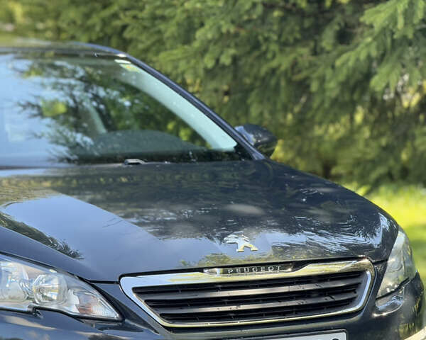 Синий Пежо 308, объемом двигателя 1.56 л и пробегом 218 тыс. км за 9600 $, фото 16 на Automoto.ua