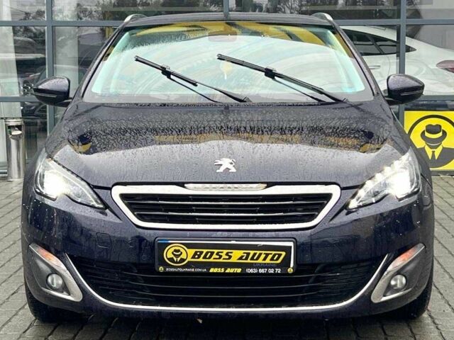Синий Пежо 308, объемом двигателя 1.6 л и пробегом 221 тыс. км за 11000 $, фото 1 на Automoto.ua