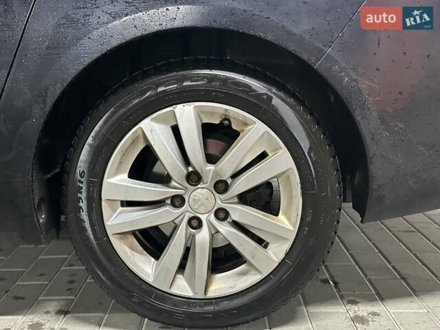 Синий Пежо 308, объемом двигателя 1.56 л и пробегом 256 тыс. км за 5950 $, фото 8 на Automoto.ua