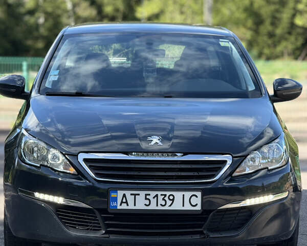 Синий Пежо 308, объемом двигателя 1.56 л и пробегом 218 тыс. км за 9600 $, фото 1 на Automoto.ua