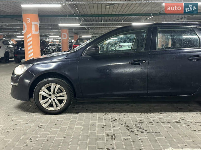 Синий Пежо 308, объемом двигателя 1.56 л и пробегом 256 тыс. км за 5950 $, фото 10 на Automoto.ua