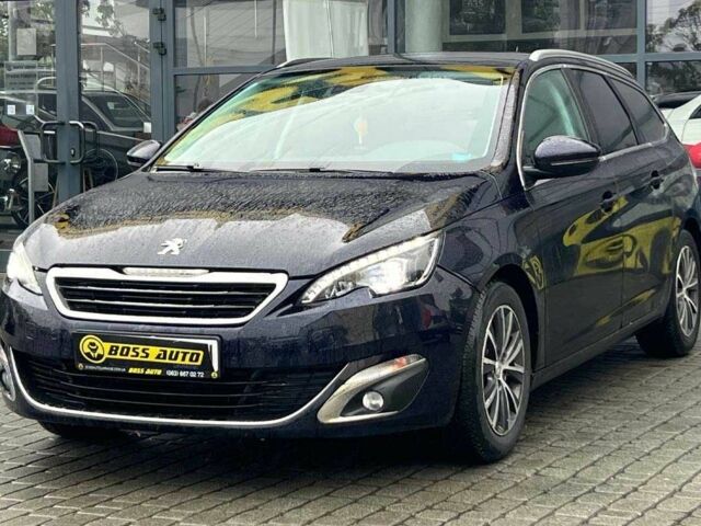Синий Пежо 308, объемом двигателя 1.6 л и пробегом 221 тыс. км за 11000 $, фото 2 на Automoto.ua