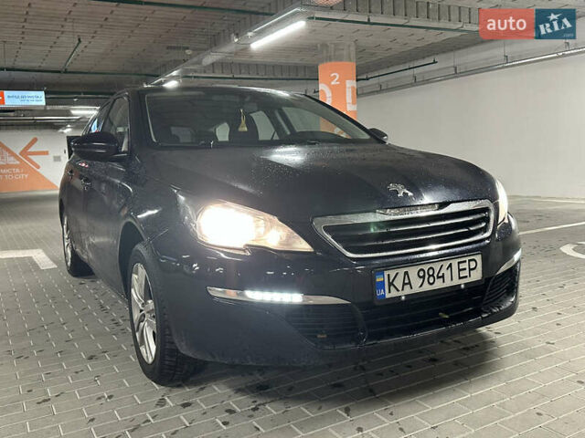 Синий Пежо 308, объемом двигателя 1.56 л и пробегом 256 тыс. км за 5950 $, фото 16 на Automoto.ua