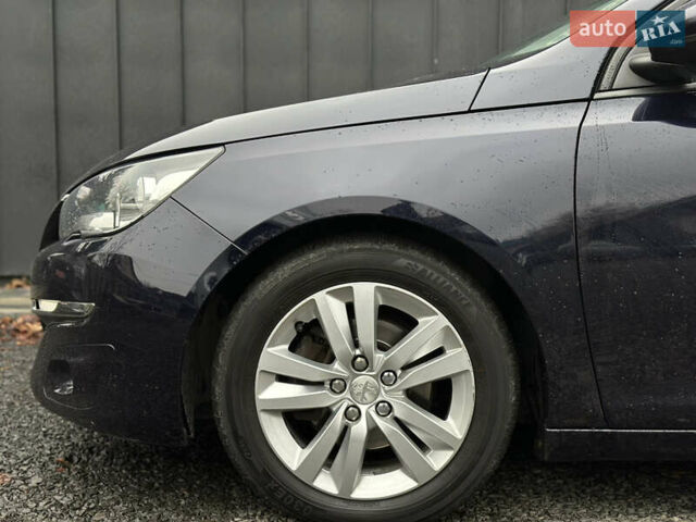 Синій Пежо 308, об'ємом двигуна 1.56 л та пробігом 196 тис. км за 9500 $, фото 4 на Automoto.ua