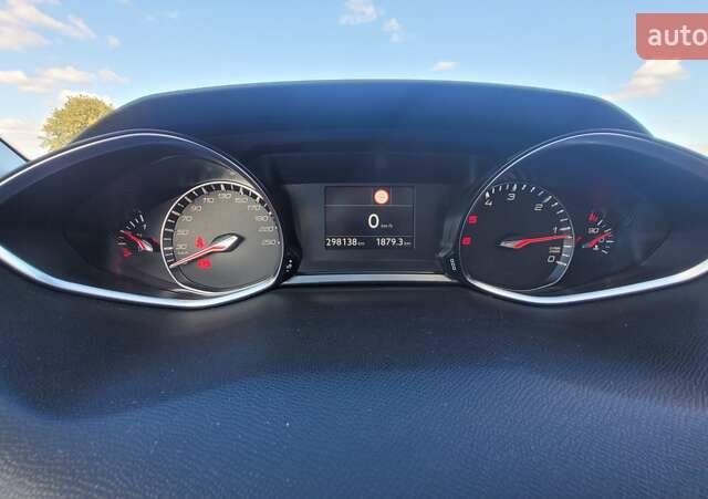 Синий Пежо 308, объемом двигателя 1.6 л и пробегом 298 тыс. км за 10500 $, фото 19 на Automoto.ua