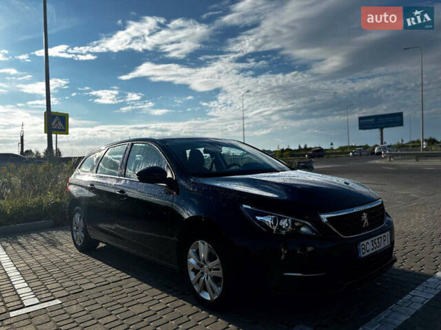 Синий Пежо 308, объемом двигателя 1.56 л и пробегом 237 тыс. км за 11600 $, фото 1 на Automoto.ua