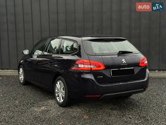 Синій Пежо 308, об'ємом двигуна 1.56 л та пробігом 196 тис. км за 9500 $, фото 9 на Automoto.ua
