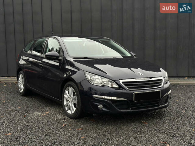 Синій Пежо 308, об'ємом двигуна 1.56 л та пробігом 196 тис. км за 9500 $, фото 3 на Automoto.ua