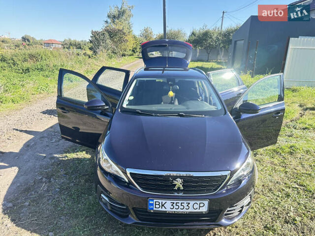 Синий Пежо 308, объемом двигателя 1.5 л и пробегом 240 тыс. км за 12300 $, фото 9 на Automoto.ua