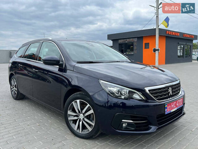 Синій Пежо 308, об'ємом двигуна 1.5 л та пробігом 1 тис. км за 13191 $, фото 1 на Automoto.ua