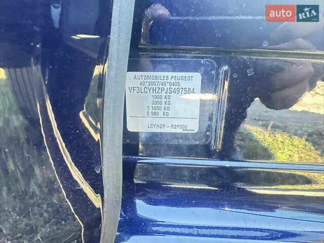 Синий Пежо 308, объемом двигателя 1.5 л и пробегом 240 тыс. км за 12300 $, фото 10 на Automoto.ua