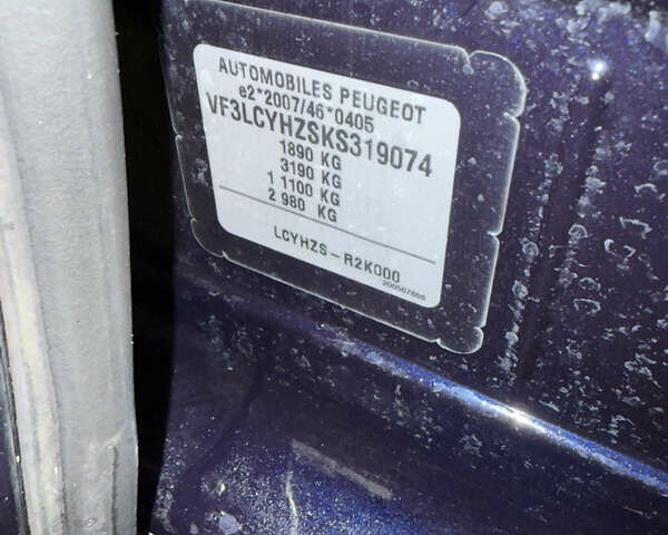 Синий Пежо 308, объемом двигателя 1.5 л и пробегом 173 тыс. км за 12500 $, фото 48 на Automoto.ua