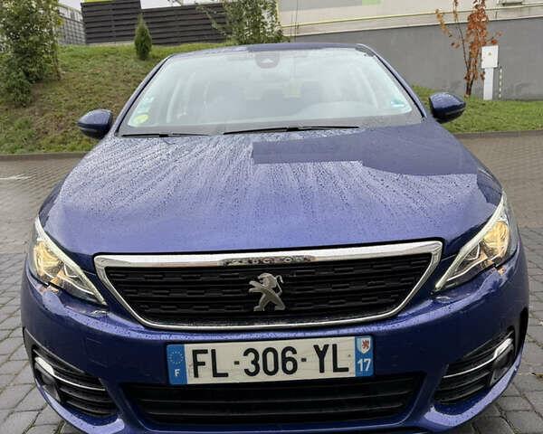 Синий Пежо 308, объемом двигателя 1.5 л и пробегом 163 тыс. км за 12900 $, фото 4 на Automoto.ua