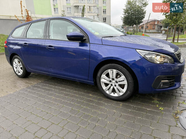 Синий Пежо 308, объемом двигателя 1.5 л и пробегом 163 тыс. км за 12800 $, фото 8 на Automoto.ua