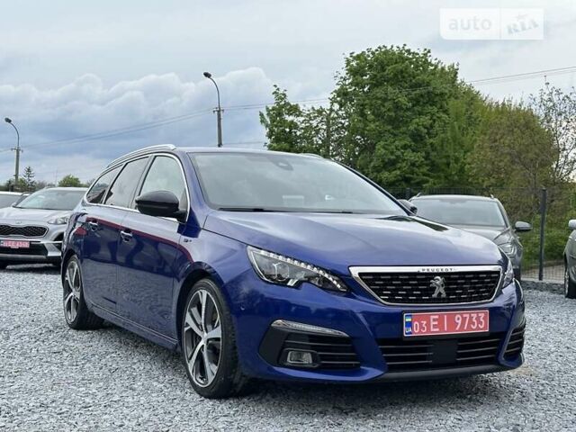 Синий Пежо 308, объемом двигателя 2 л и пробегом 215 тыс. км за 14999 $, фото 7 на Automoto.ua