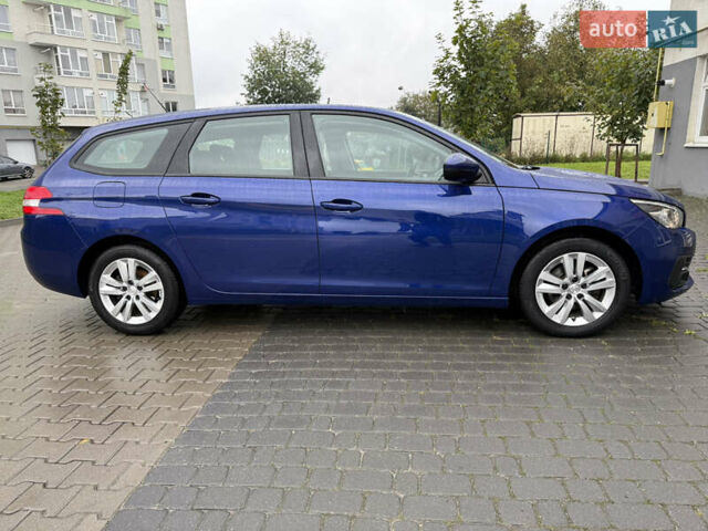 Синий Пежо 308, объемом двигателя 1.5 л и пробегом 163 тыс. км за 12800 $, фото 9 на Automoto.ua
