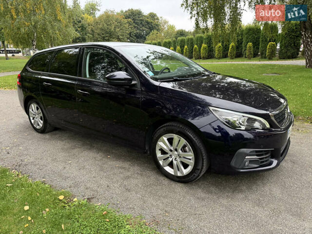 Синий Пежо 308, объемом двигателя 1.5 л и пробегом 173 тыс. км за 12499 $, фото 6 на Automoto.ua