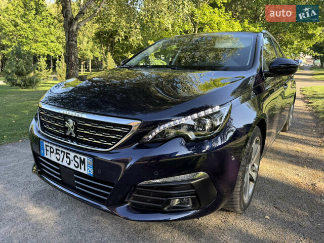 Синий Пежо 308, объемом двигателя 1.5 л и пробегом 142 тыс. км за 14300 $, фото 11 на Automoto.ua