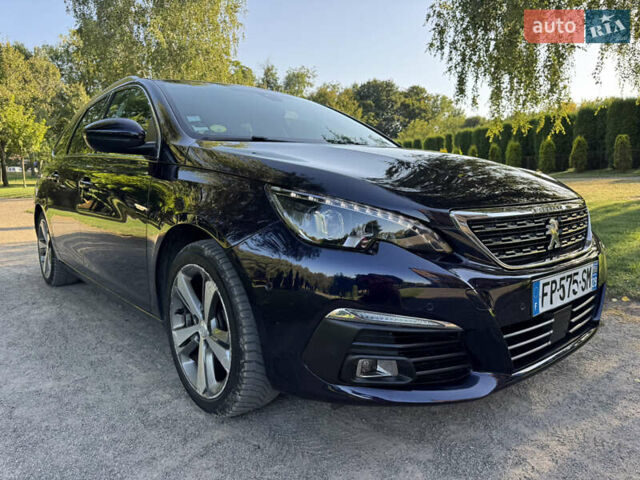 Синий Пежо 308, объемом двигателя 1.5 л и пробегом 142 тыс. км за 14300 $, фото 15 на Automoto.ua