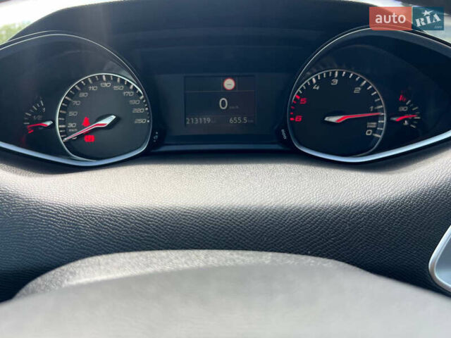 Синий Пежо 308, объемом двигателя 1.5 л и пробегом 216 тыс. км за 13500 $, фото 18 на Automoto.ua