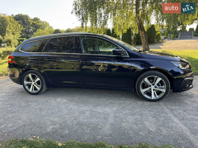 Синий Пежо 308, объемом двигателя 1.5 л и пробегом 142 тыс. км за 14300 $, фото 18 на Automoto.ua