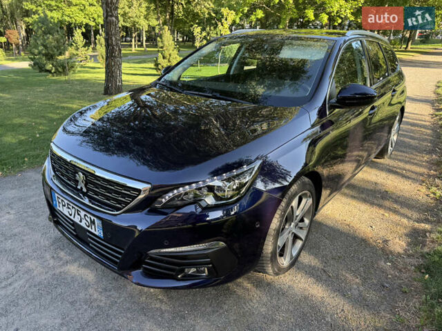 Синий Пежо 308, объемом двигателя 1.5 л и пробегом 142 тыс. км за 14300 $, фото 29 на Automoto.ua
