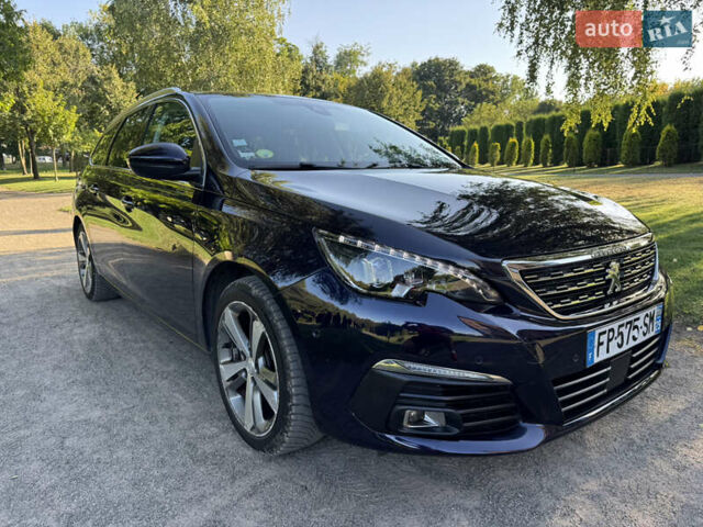 Синий Пежо 308, объемом двигателя 1.5 л и пробегом 142 тыс. км за 14300 $, фото 14 на Automoto.ua