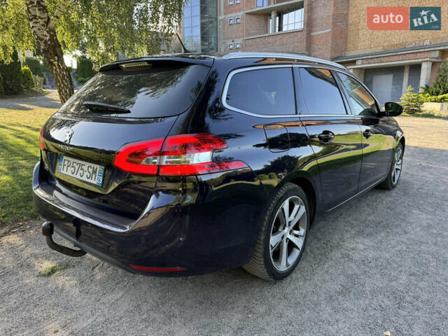 Синий Пежо 308, объемом двигателя 1.5 л и пробегом 142 тыс. км за 14300 $, фото 19 на Automoto.ua