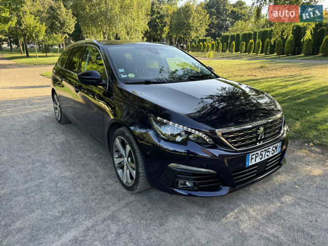 Синий Пежо 308, объемом двигателя 1.5 л и пробегом 142 тыс. км за 14300 $, фото 16 на Automoto.ua