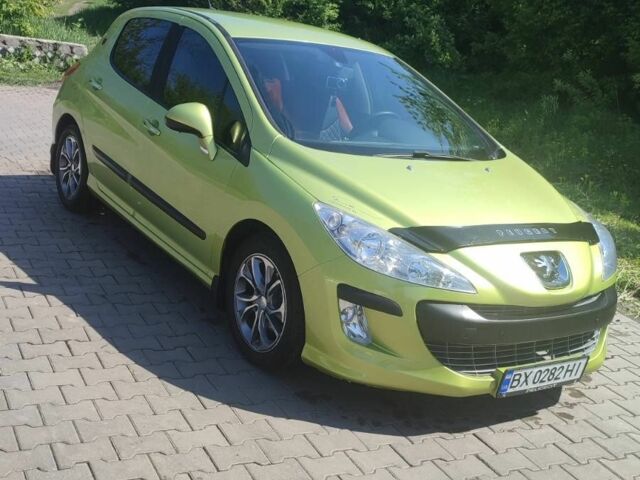 Зеленый Пежо 308, объемом двигателя 1.6 л и пробегом 80 тыс. км за 5500 $, фото 4 на Automoto.ua