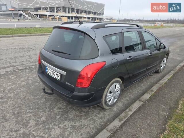 Зеленый Пежо 308, объемом двигателя 1.4 л и пробегом 190 тыс. км за 4450 $, фото 2 на Automoto.ua